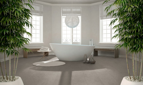 Plaster 2.0 Tortora 12x24 Rec | Porcelain tile | Builder Grade