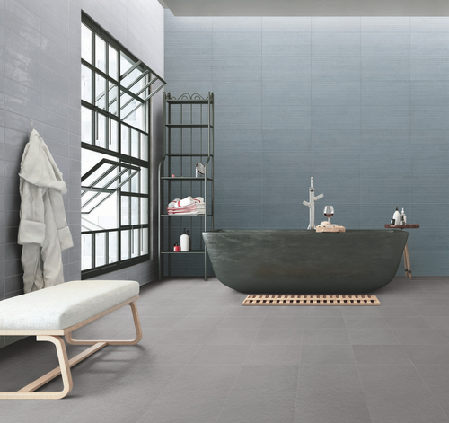 Urban Living Mist Grey 12x24 Rec Matte | Porcelain tile | Builder Grade