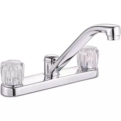 Premier Bayview Two-Handle Kitchen Faucet Without Side Spray, Chrome Premier Bayview Two-Handle Kitchen Faucet Without Side Spray, Chrome