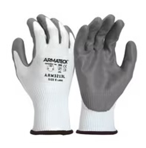ARM3213XL Armateck 13G Engineered Yarn A3 Cut Resistant Polyurathane Palm Dipped Gloves |Size XL| |10 per Case| ARM3213XL Armateck 13G Engineered Yarn A3 Cut Resistant Polyurathane Palm Dipped Gloves |Size XL| |10 per Case|