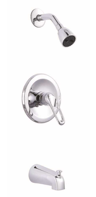 Premier 3552559 Bayview Single-Handle 1-Spray Tub and Shower Faucet in Chrome with Valve Premier 3552559 Bayview Single-Handle 1-Spray Tub and Shower Faucet in Chrome with Valve