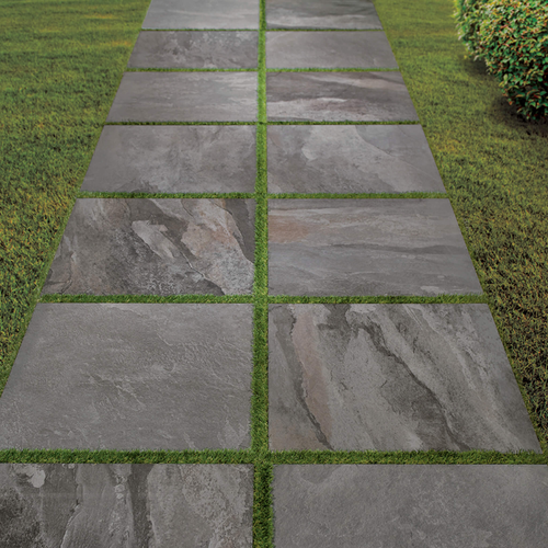 Shale Stone Silver Mix 24x24 2CM Porcelain Tile Shale Stone Silver Mix 24x24 2CM Porcelain Tile
