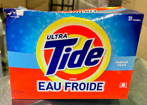 Tide Cold Wash Powder Detergent | 6- 56  oz boxes per case|
