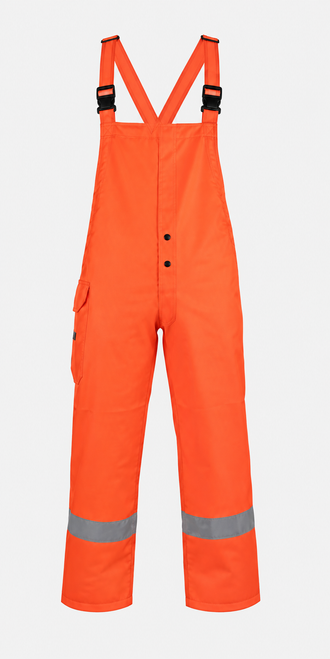 Lakeland Arc Resistant Bib Pants- Reflective Orange | Size 5XL|