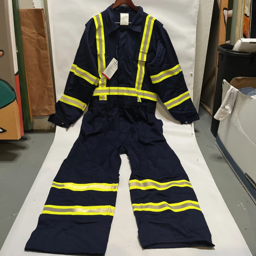 Lakeland Reflective Coverall- Navy |Size 58R|   Lakeland Reflective Coverall- Navy |Size 58R|