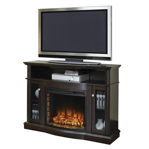 ELLIOTT 48" MEDIA FIREPLACE - ESPRESSO FINISH