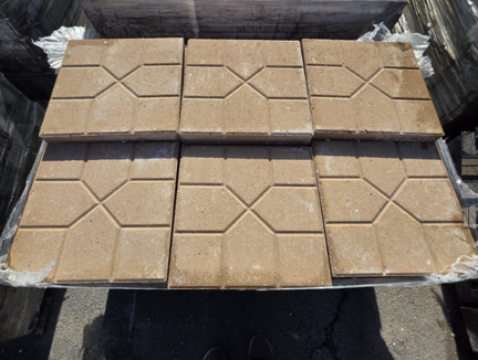 Pinnacle Square 16” Tan