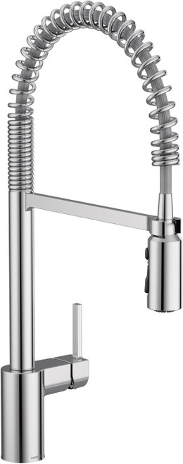 Moen 5923 Align Single Handle Spring Pull Down Sprayer Kitchen Faucet
