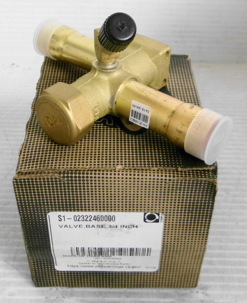 York 3/4" Base Valve