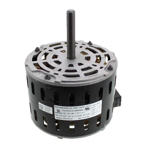 York/Johnson Controls Blower Motor 1/4 HP 230V 1075 RPM Single Speed CCW