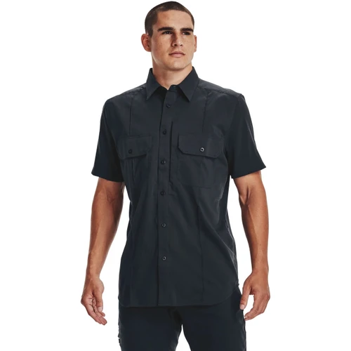 Under Armour Mens Class B Short Sleeve Shirt - Dark Navy Blue