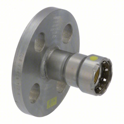 Viega MegaPressG 25761 1/2 in. Flange, P x BP, Carbon Steel