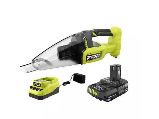 Ryobi ONE+ 18V Cordless Multi-Surface Handheld Vacuum Kit with - Main Image