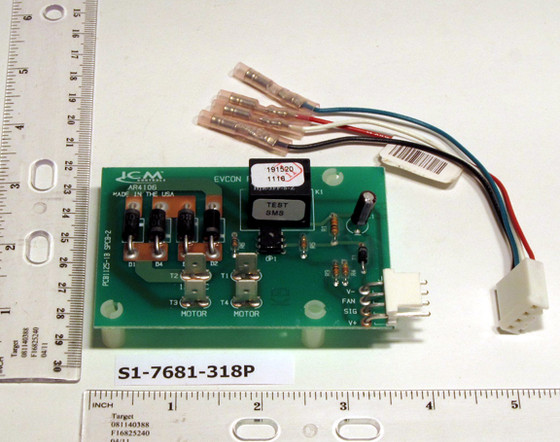 Upper Control Board with Harness (S1-7681-318P/A )