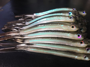 5.5" Ripper Minnow Color: Emerald Shiner 25 count pack  (Pre Order 2-3 Weeks)