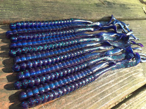 11 Ribbon Tail Worm - Paul Krew Custom Baits