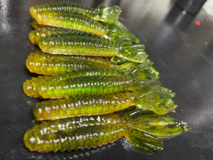 3.5 Beaver Color: Grass Craw count pack (Pre Order 2-3 Weeks)
