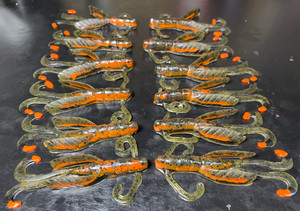 3.5 Mini Hawg Color: Natural Craw 30 count pack (Pre Order 2-3 Weeks)