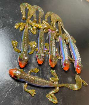 Copy of 5.5" Louie The Lizard! Color: Magic Gill 25 count pack (Pre Order 2-3 Weeks)