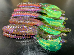 4 1/4 Sniper Craw Color: Ultimate Warrior 30 count pack (Pre Order 2-3 Weeks)