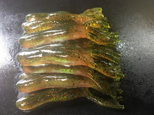 2 3/4 Ned Rig Craw Color: Grass Craw 30 count pack (Pre Order 2-3 Weeks)