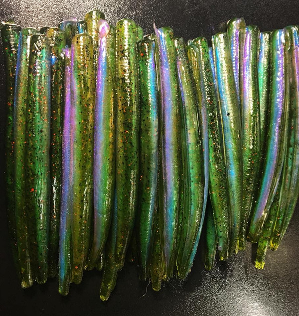 4" Ned Worm Color: Fish On 50 count pack  (Pre Order 2-3 Weeks)