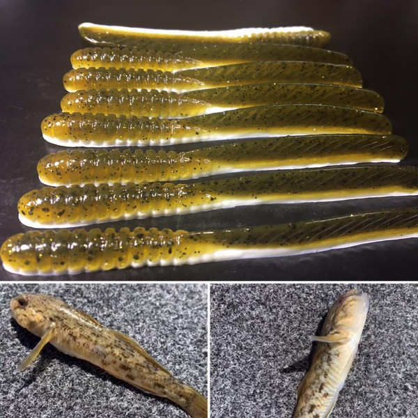 Flat Worm Fishing Bait