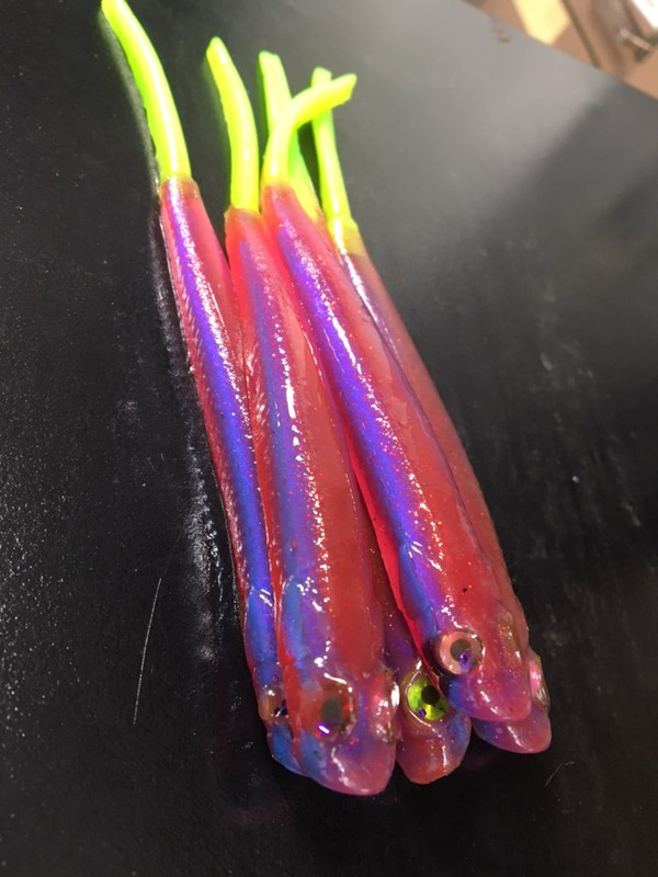 5.5" Ripper Minnow Color: Morning Dawn 25 count pack  (Pre Order 2-3 Weeks)