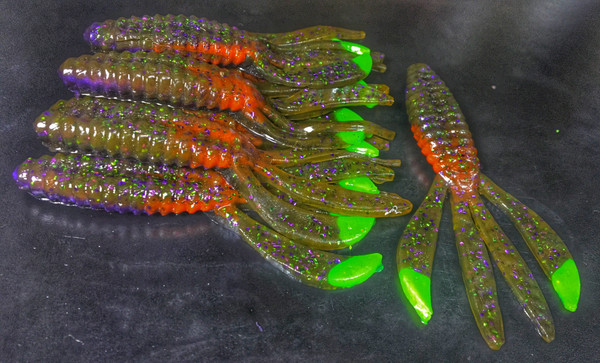 4 1/4 Sniper Craw Color: Krews Gill Special 30 count pack (Pre Order 2-3 Weeks)