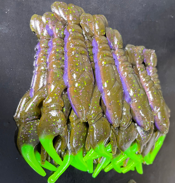 3.5” Live NEKO / Ned Rig Craw Color: Krews Gill 30 count pack (Pre Order 2-3 Weeks)