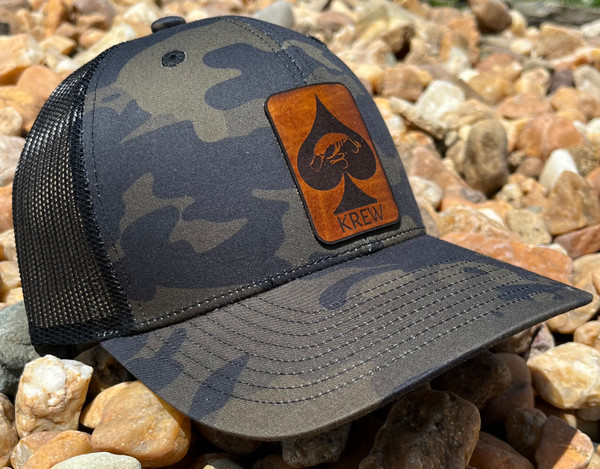 Krew Classic Logo Black Camo 