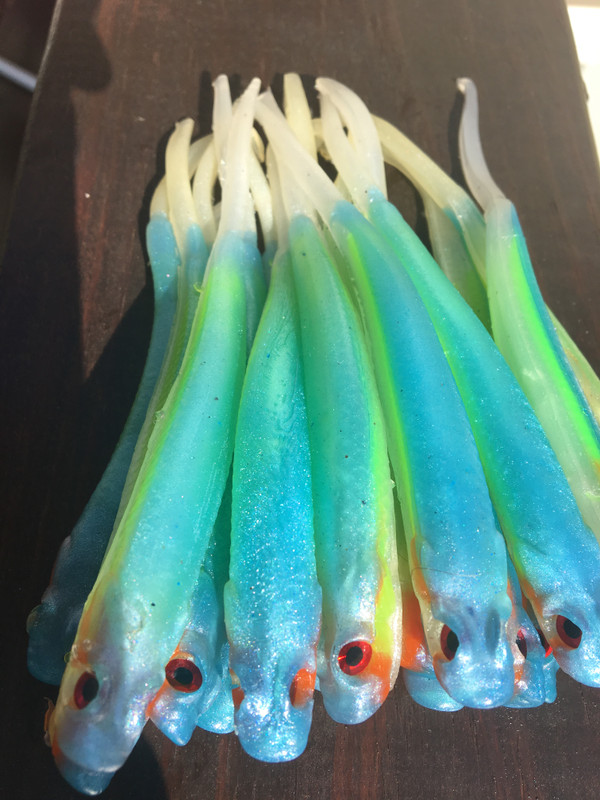 5.5" Ripper Minnow Color: Sexy Shad 25 count pack (Pre Order 2-3 Weeks)