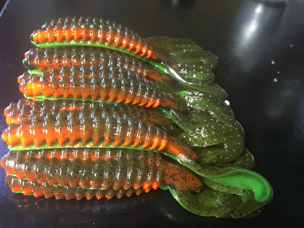 5" Double Wide HULK Craw Color: Krews Special 15 count pack (Pre Order 2-3 Weeks)