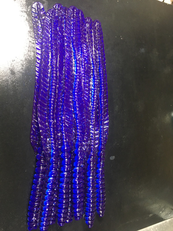 9" Reaper Color: Black Grape Blue Neon 10 count pack (Pre Order 2-3 Weeks)