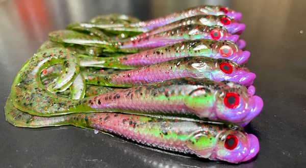 4.5 Nitrous Minnow Color: Sweet Watermelon  25 count pack  (Pre Order 2-3 Weeks)