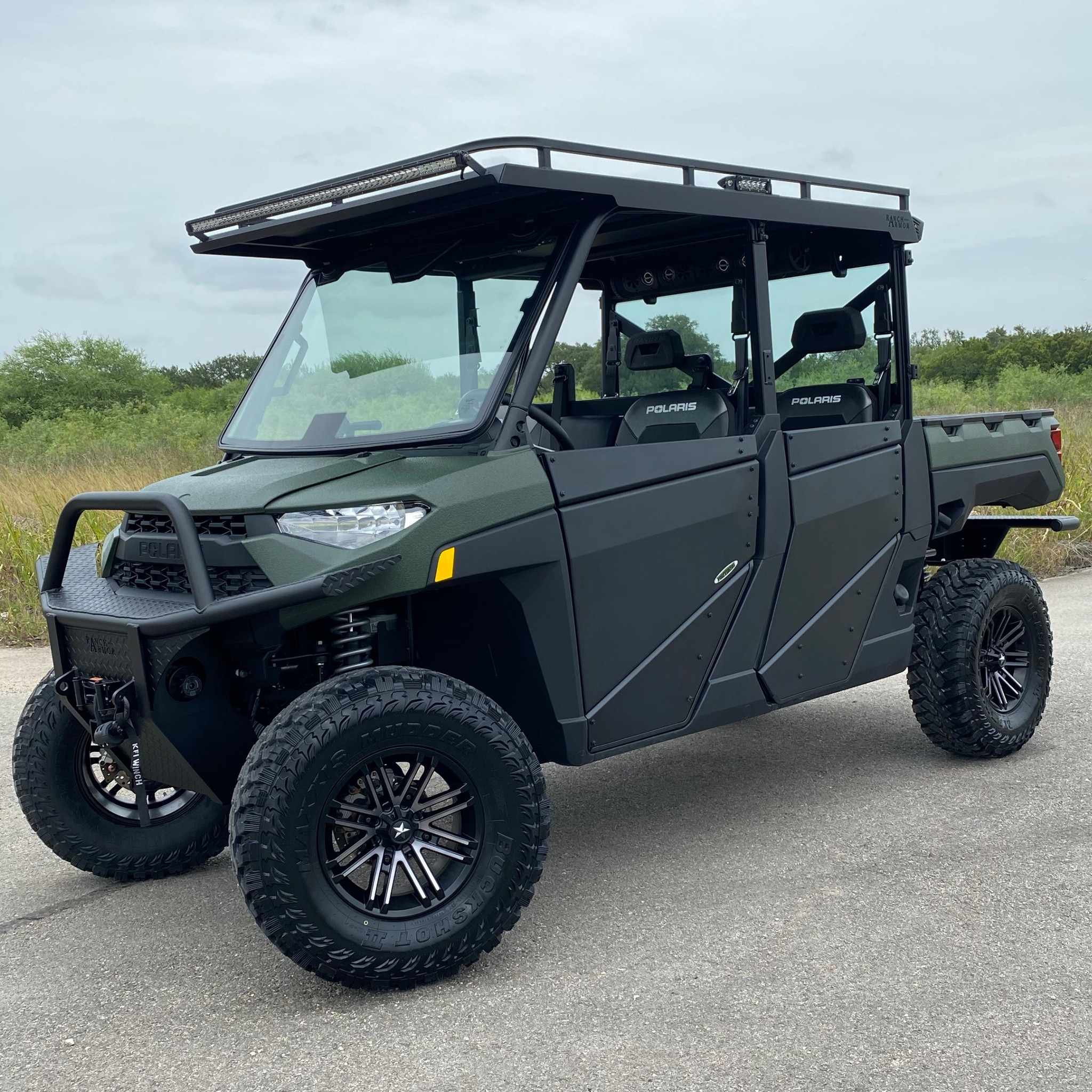 Polaris Ranger Crew 1000 Metal Doors Texas Outdoors