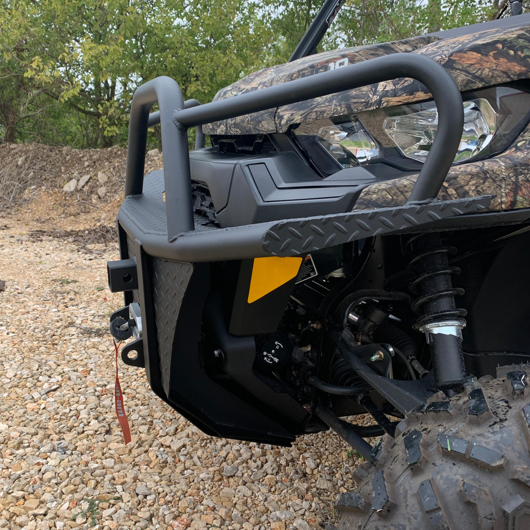 Can-Am Defender Ranch Armor Front Replacement Bumper