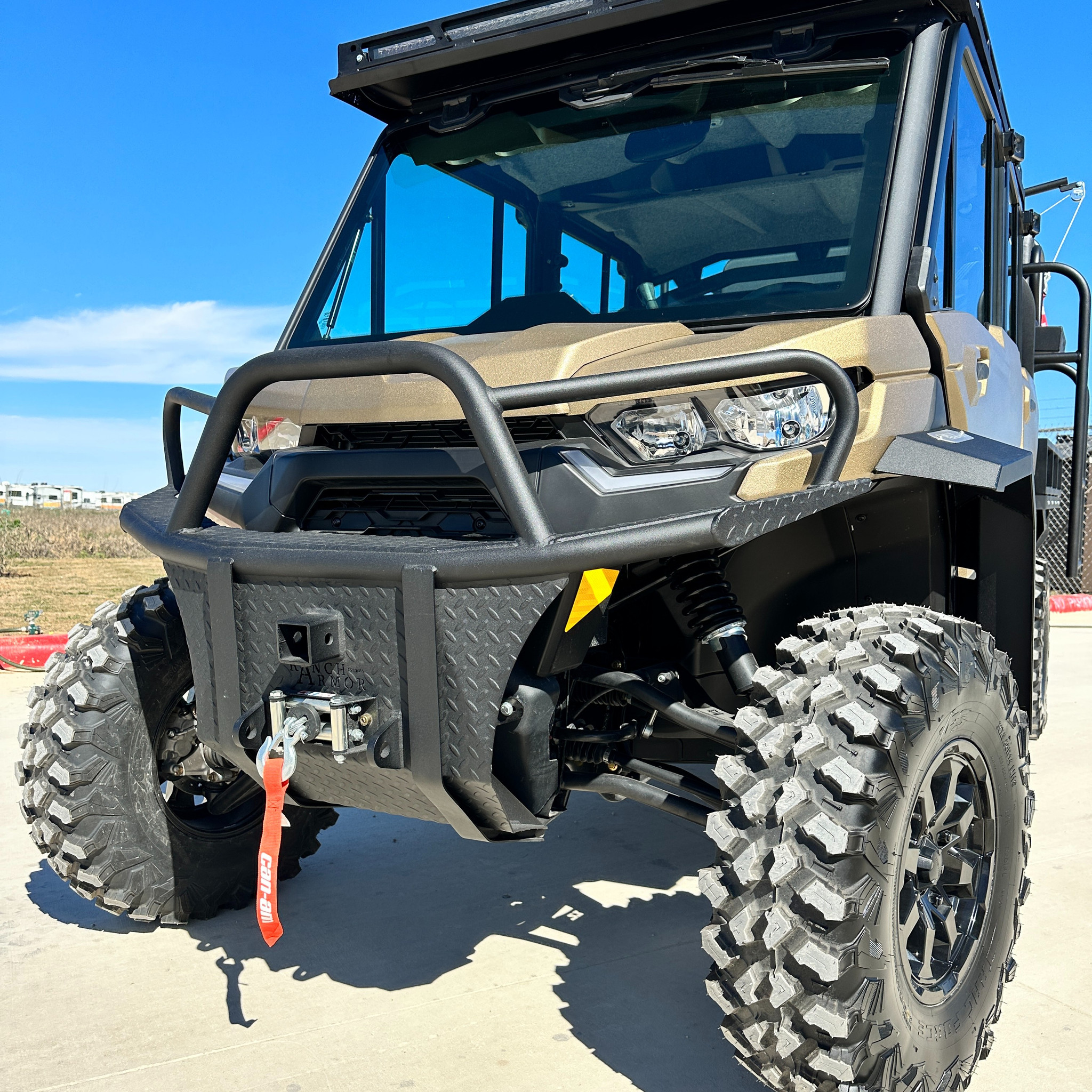 Can-Am Defender Ranch Armor Front Replacement Bumper