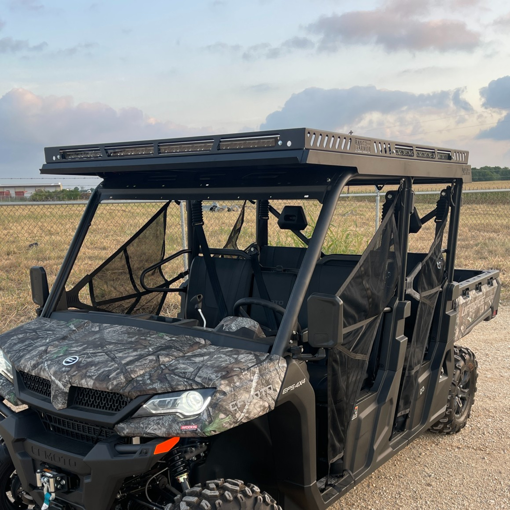 https://cdn11.bigcommerce.com/s-xxgi966x/images/stencil/2048x2048/products/352/1920/CFMOTO_1000_XL_Roof_Rack_with_Light_Bars_by_Ranch_Armor__76276.1663858093.jpg?c=2