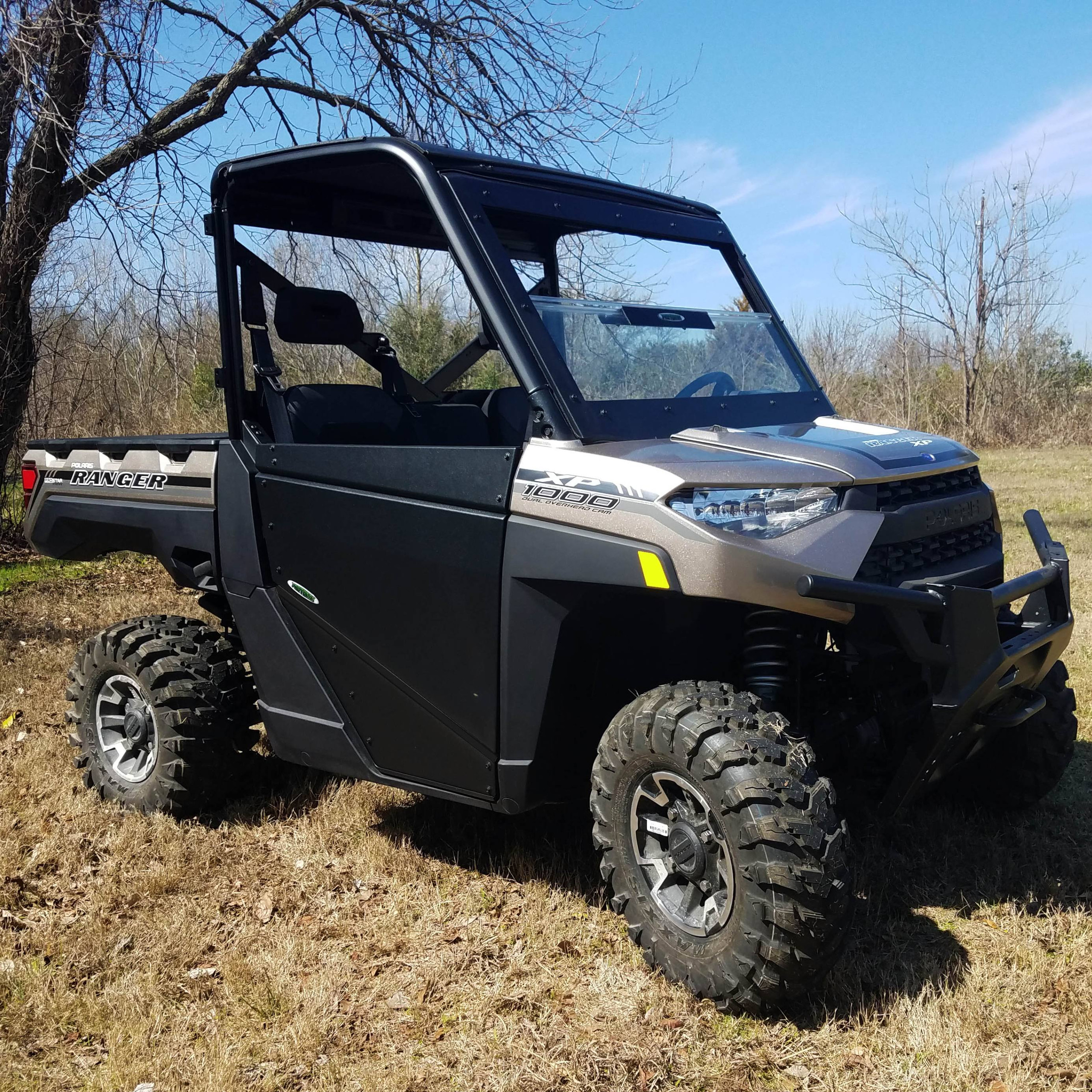 Fortress Polaris Ranger Crew 1000 Metal Doors Ranch Armor UTV