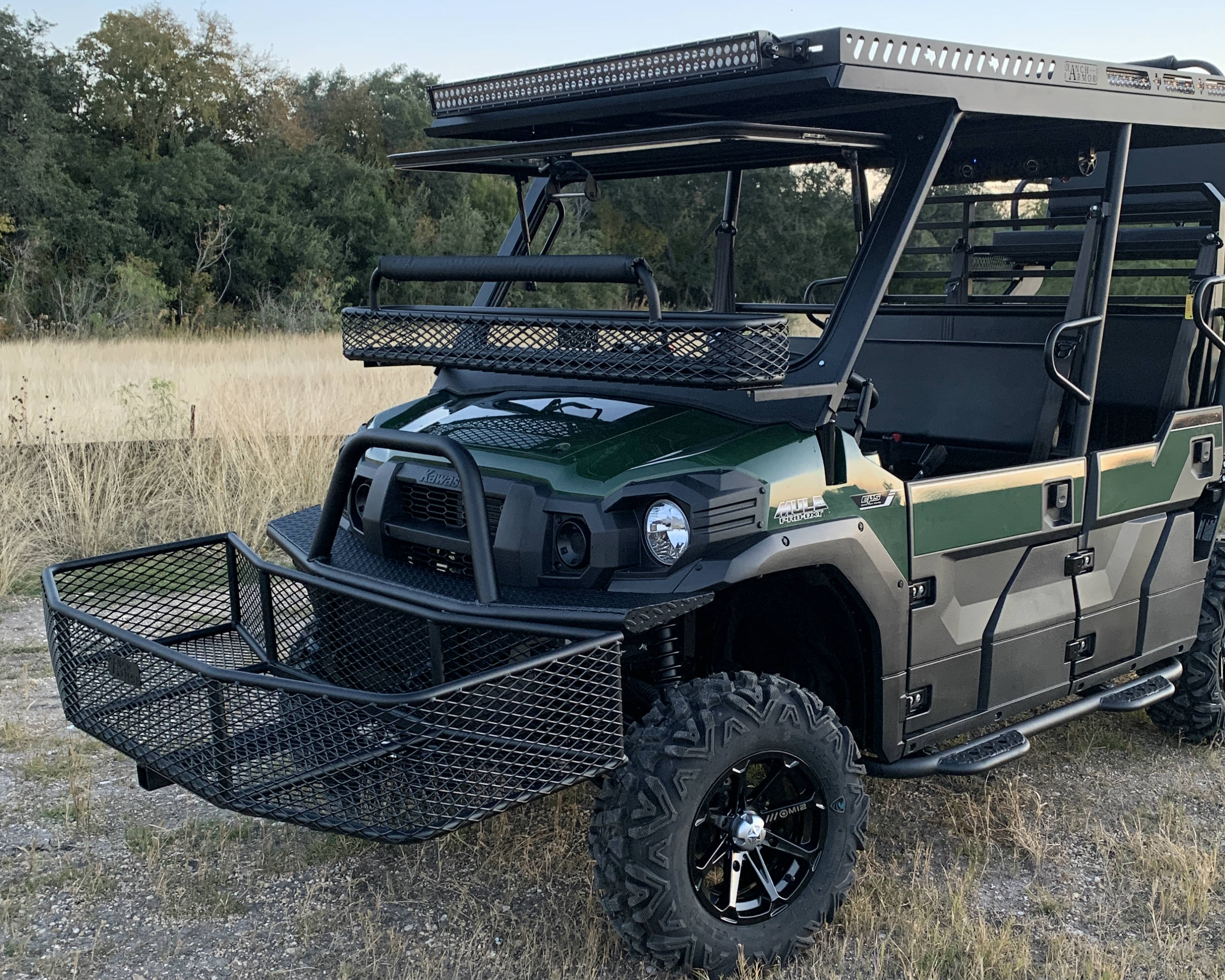 Utv Front Hitch Basket Extra Large Utility Rack Texas Outdoors