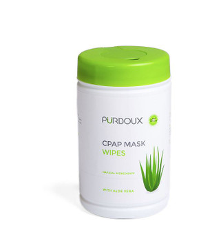 Purdoux CPAP Mask Wipes 70 Cuts Canister -UnScented