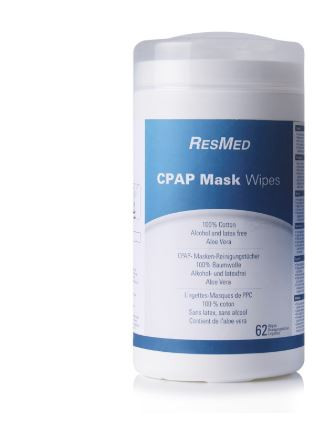 CPAP Cleaner - CPAP Wipes - Non Scented 
by ResMed