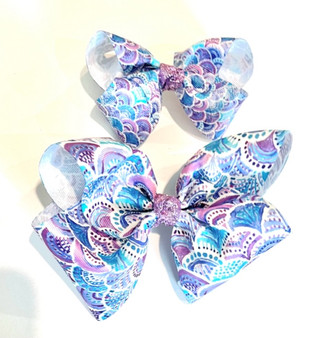 BLUE-PURPLE INDIGO FISHSCALE