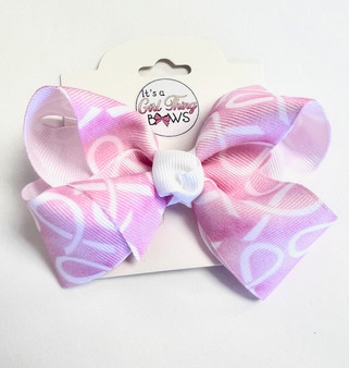 4" LIGHT PINK BREAST CANCER AWARENESS