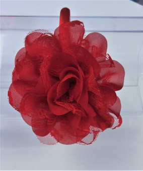 Designer Shabby Flower Headband