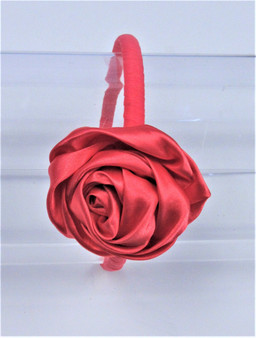 Satin Rose Headband