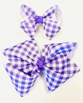 Orchid Gingham