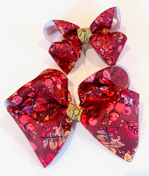BURGUNDY LEAVES