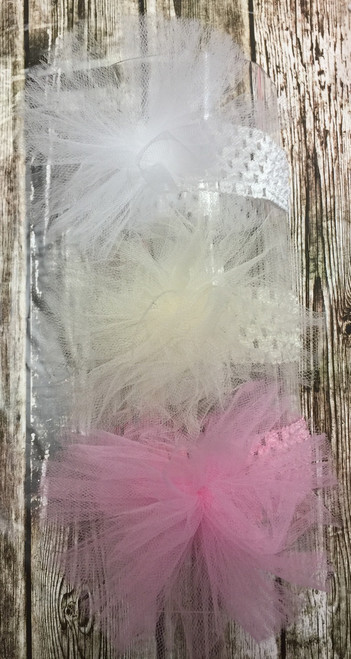 Small Tulle Puff Crochet